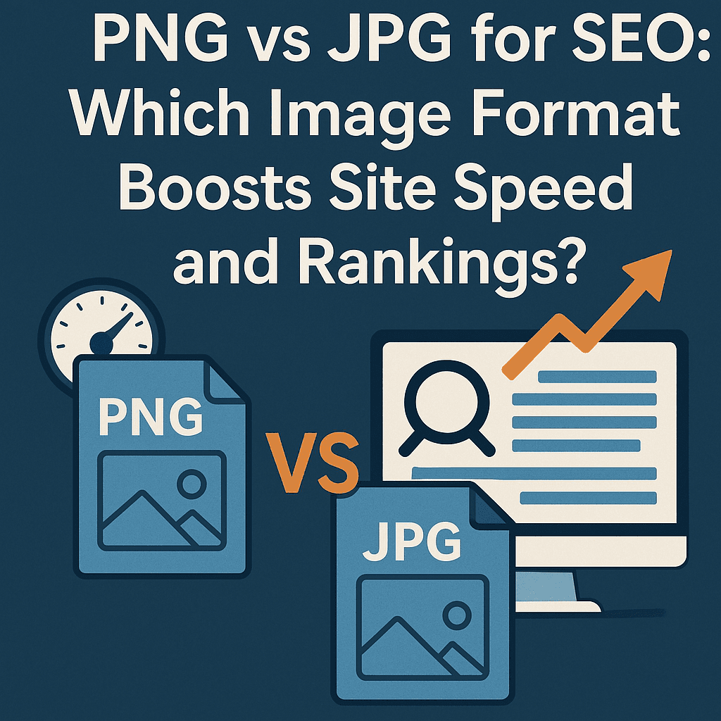 PNG vs JPG for SEO: Best Format for Fast Websites